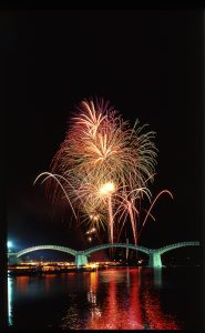 Kintaikyo Bridge -fireworks- 2