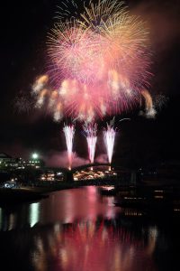 Kintaikyo Bridge -fireworks- 1