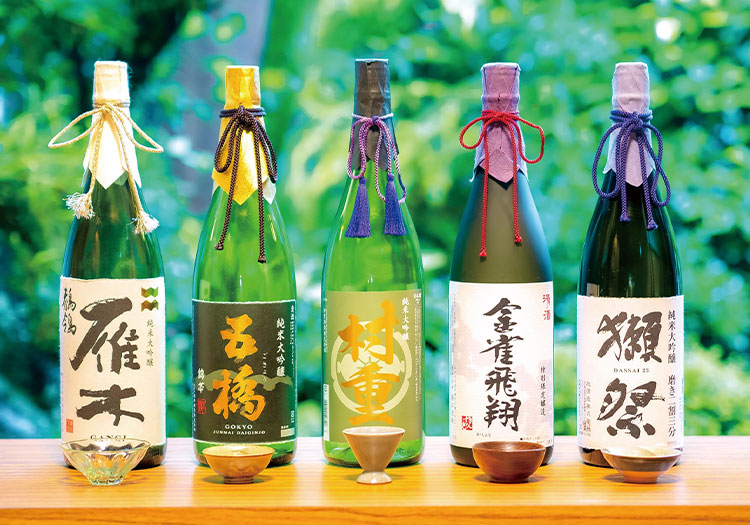 本家松がね　岩国の５つの酒蔵が誇る日本酒