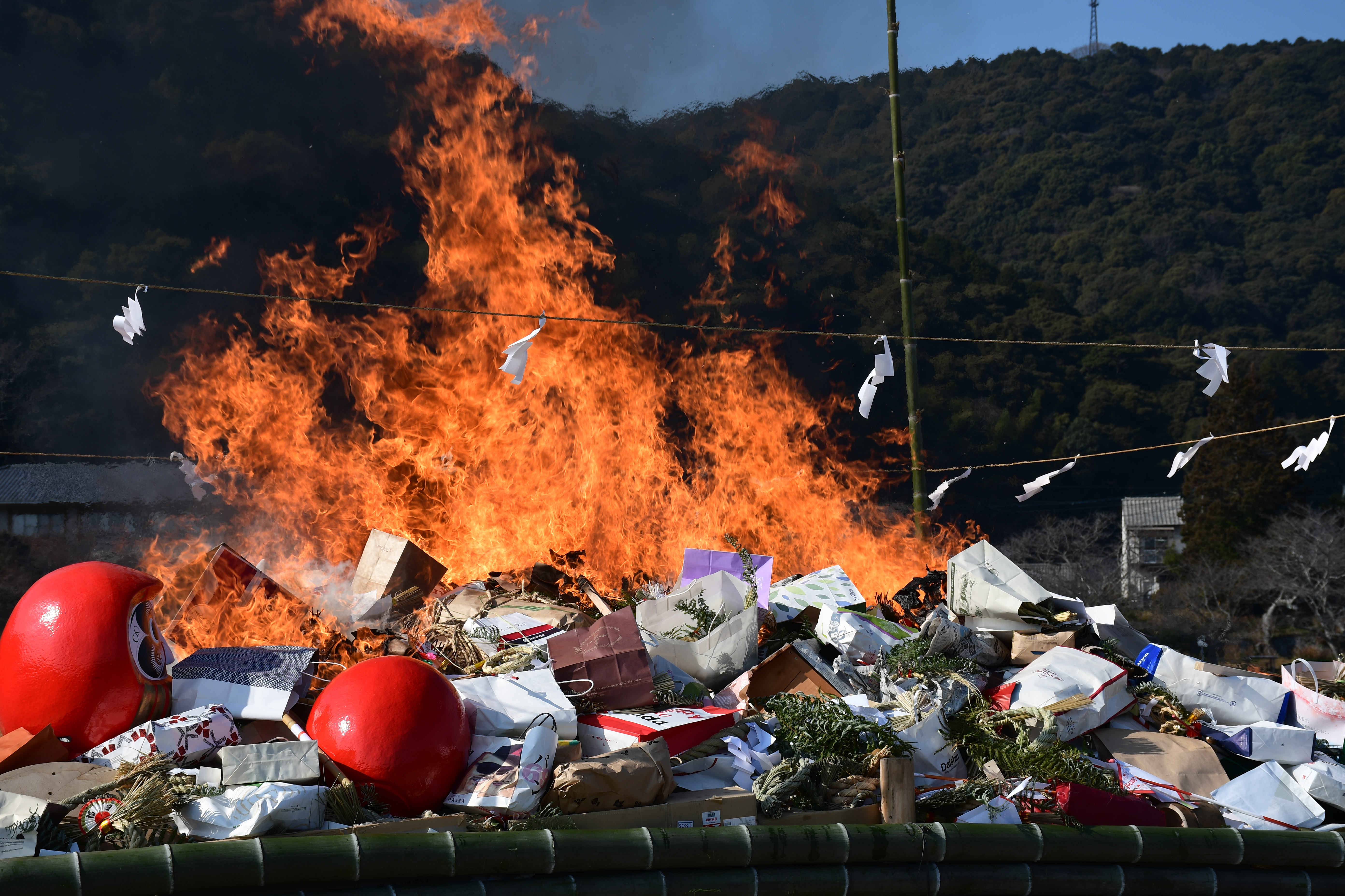 第29回 錦帯橋とんど祭り