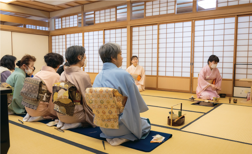 吉香茶室のお茶会